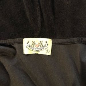 Black juicy sweatshirt